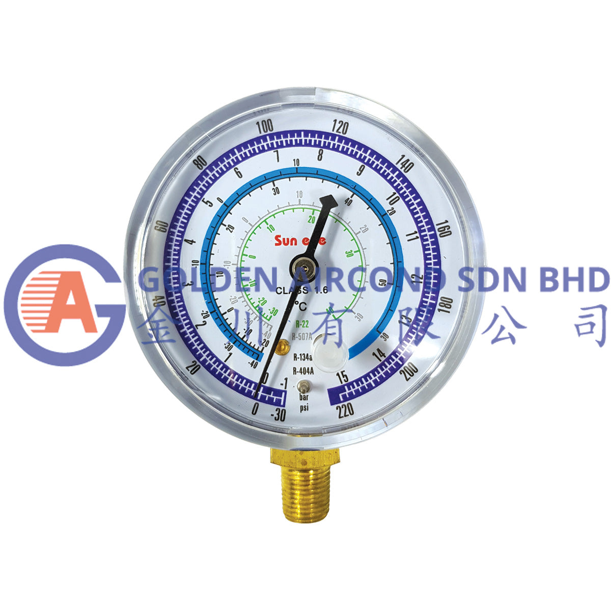 Sun Eye Meter Gauge R134a/22