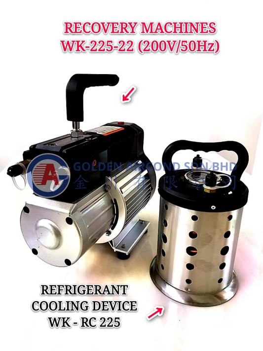DSZH Recovery Machines & Refrigerant Cooling Device – WK 225