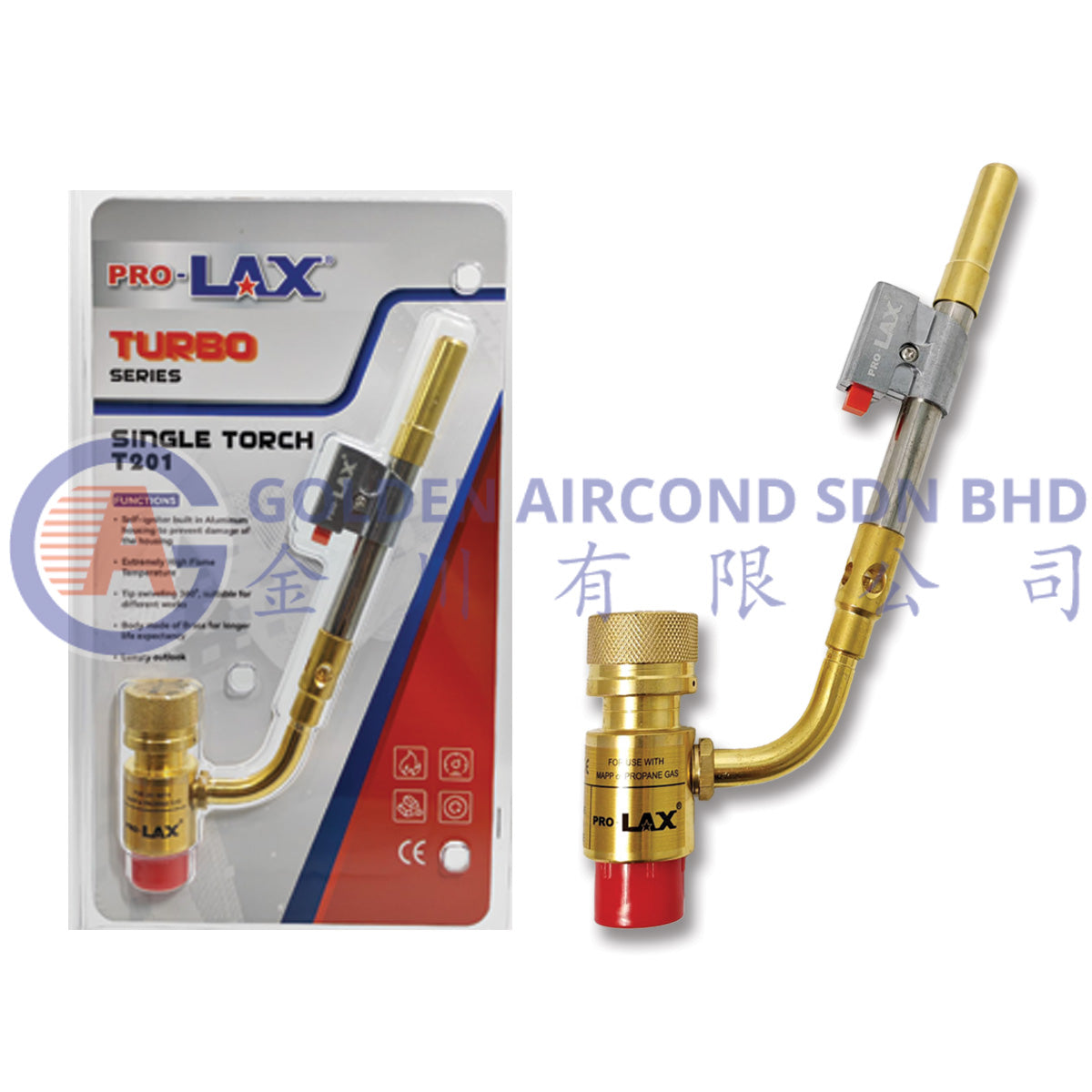 Pro-Lax Single Torch T201 (Turbo)