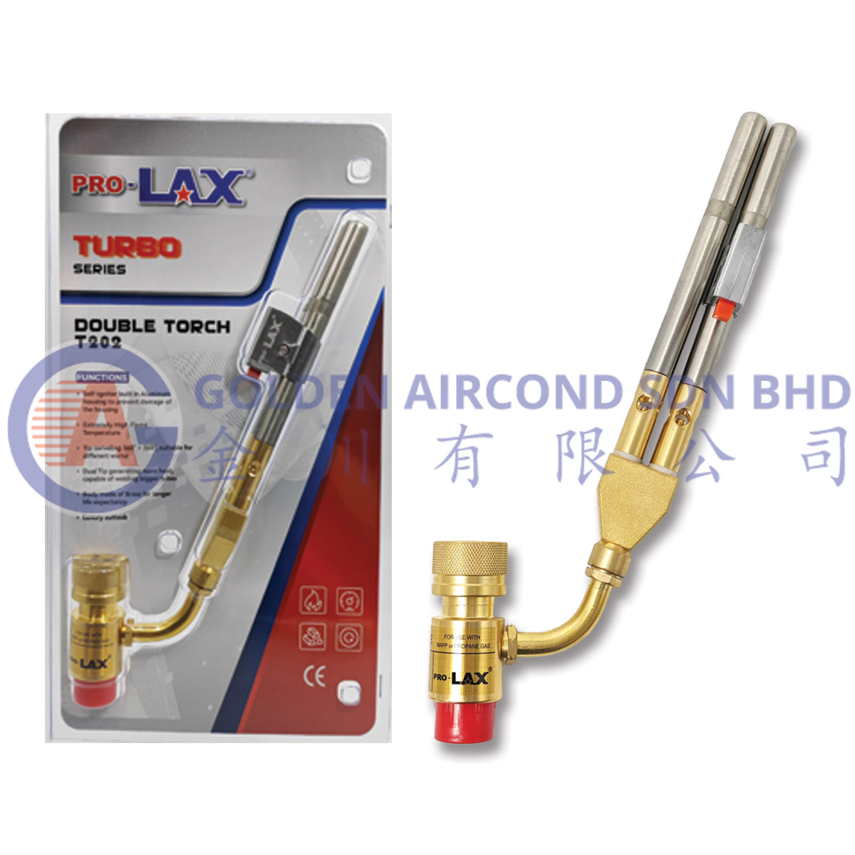 Pro-Lax Single Torch T202 (Turbo)