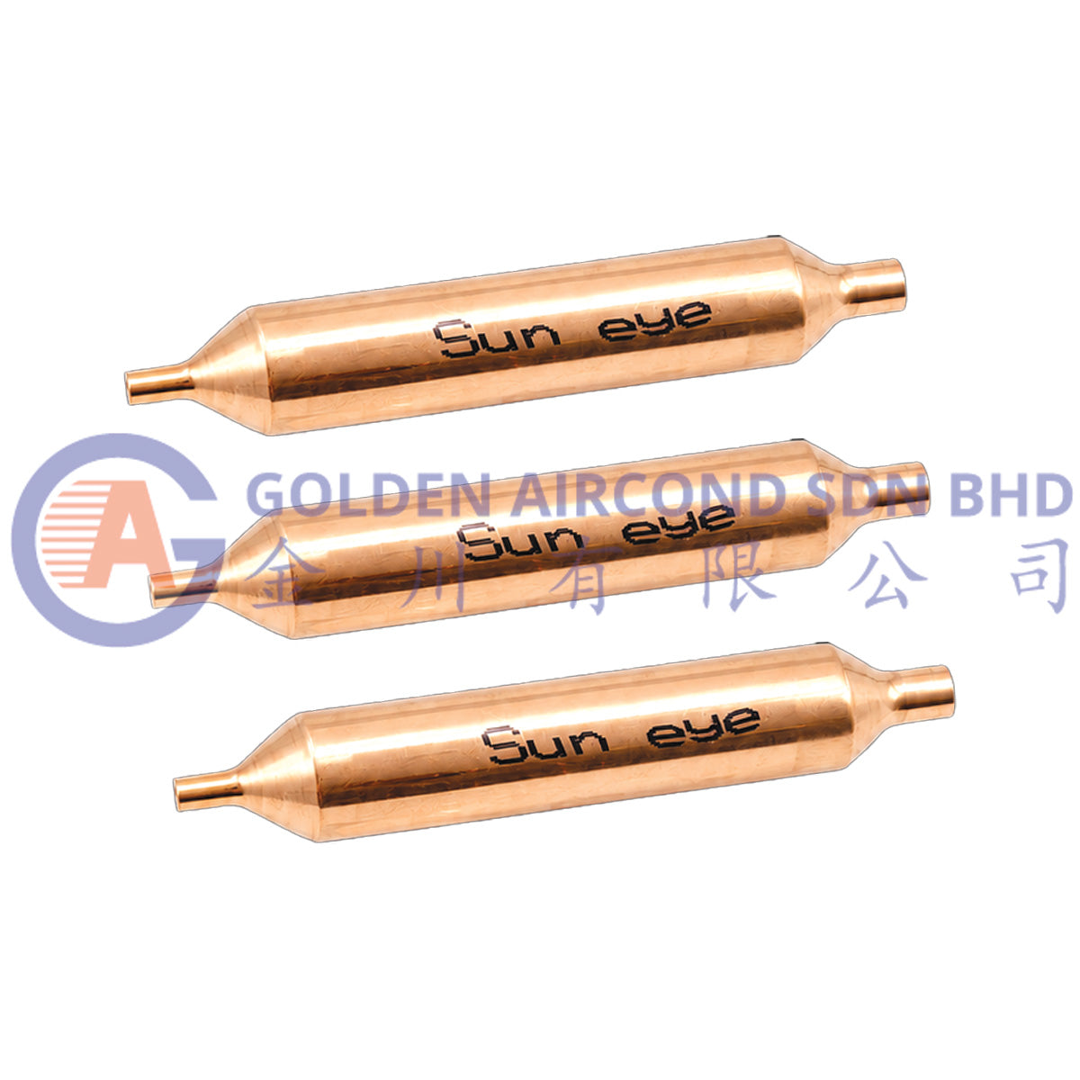 Copper Strainer c/w Silicagel