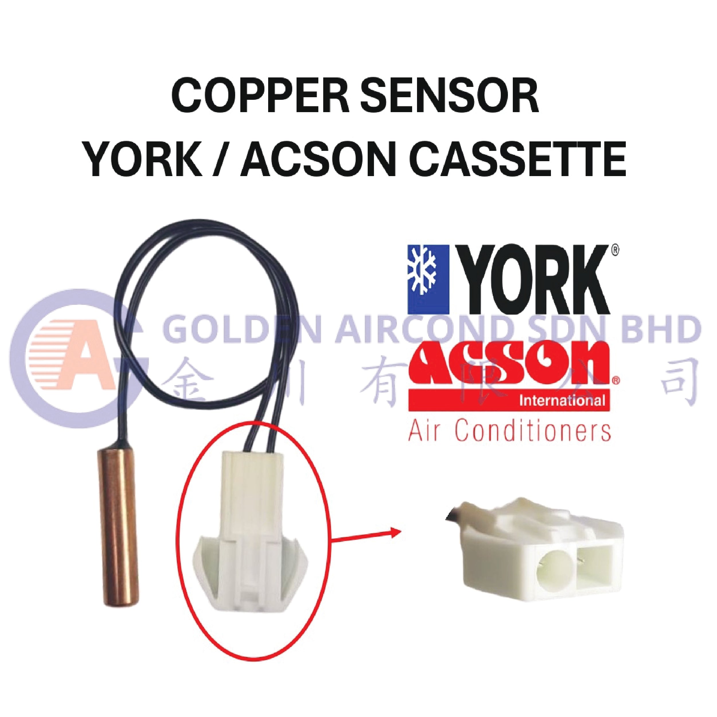 Copper Sensor York / Acson – Golden Aircond Sdn. Bhd.