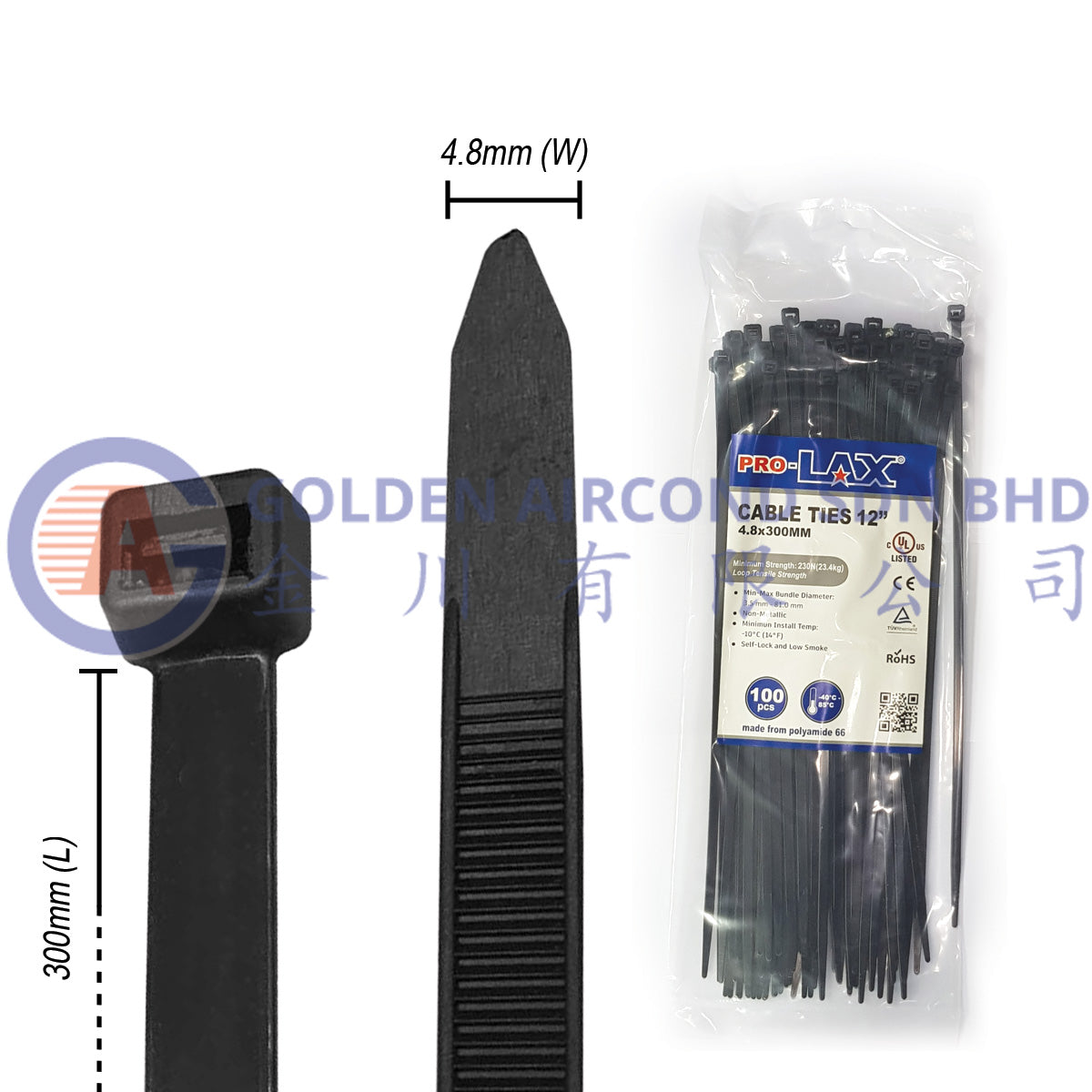 Pro-Lax Cable Tie - Nylon