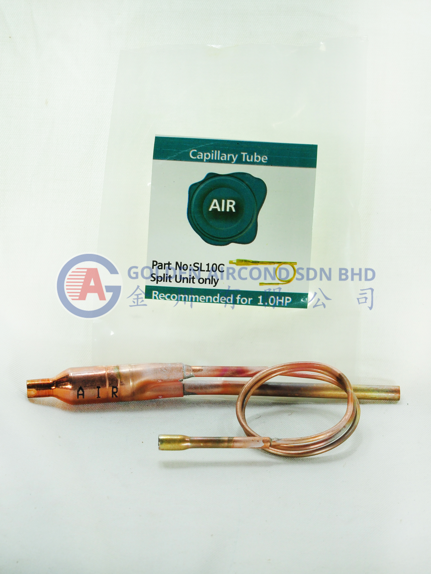 Capillary Tube C/W Strainer  – C Model/C Series