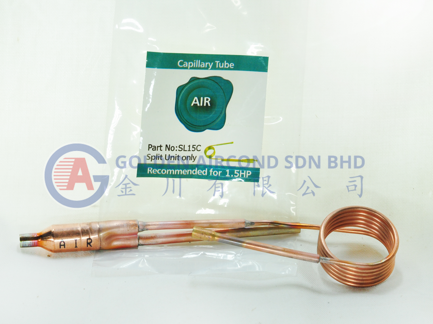 Capillary Tube C/W Strainer  – C Model/C Series