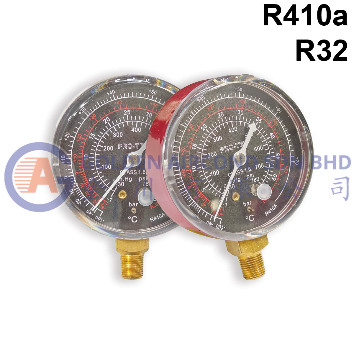 PRO-TEN Meter Gauge R410/32 - Red