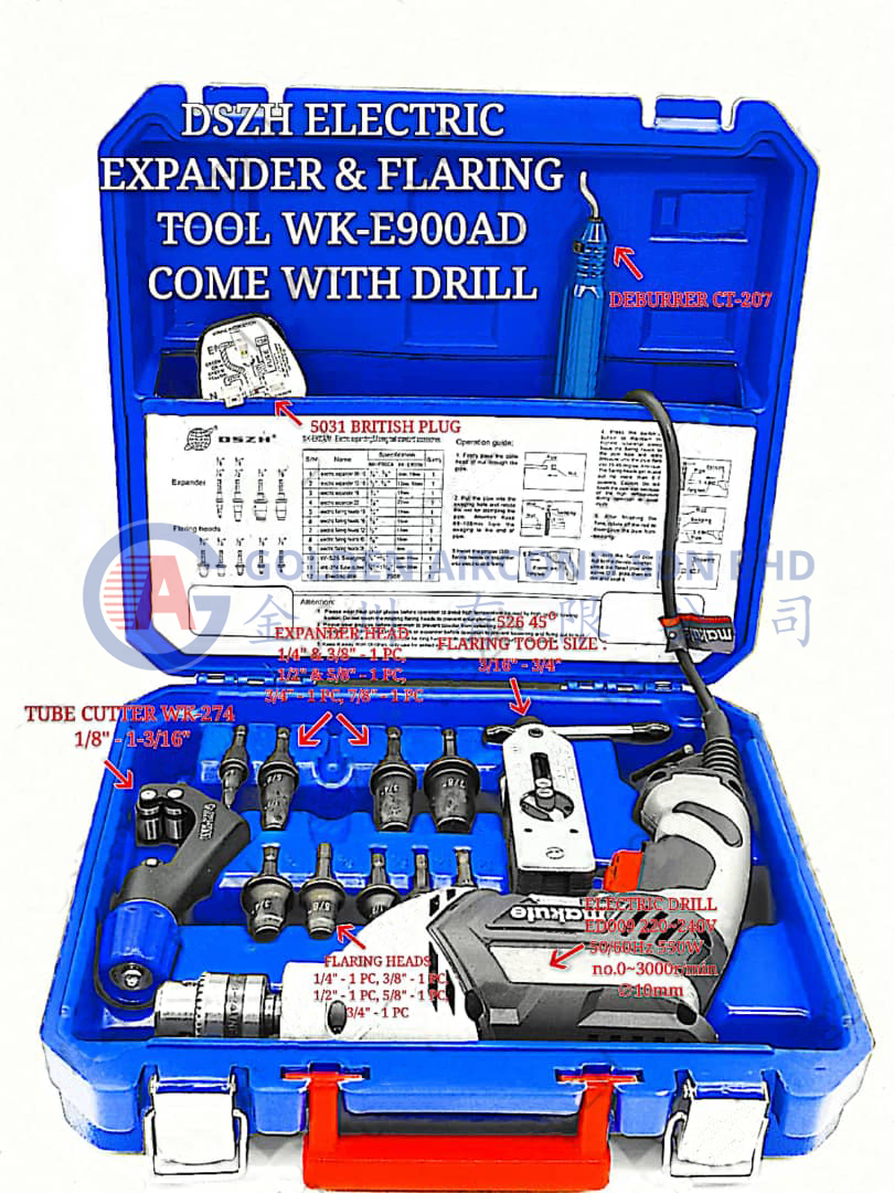 DSZH Electric Expander & Flaring Tool – FT 900 (Variable Product)