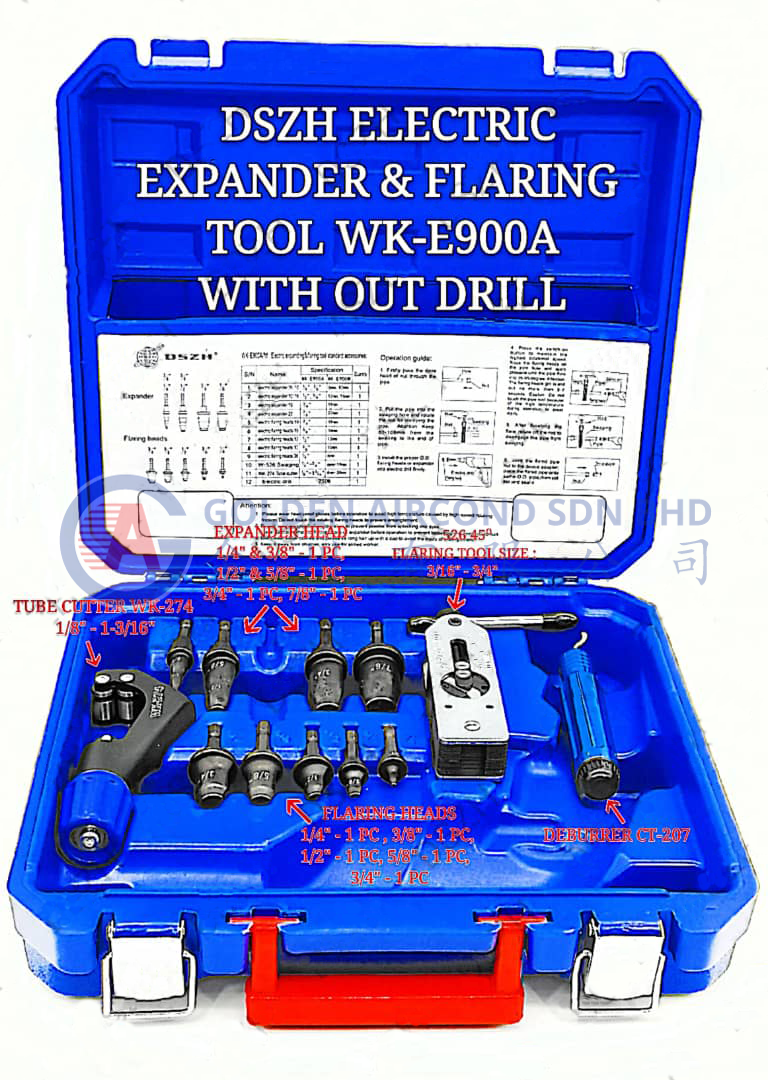DSZH Electric Expander & Flaring Tool – FT 900 (Variable Product)