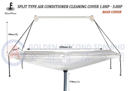 KING PUMP SPLIT TYPE AIR CONDITIONER CLEANING COVER 1.0 - 3.0HP