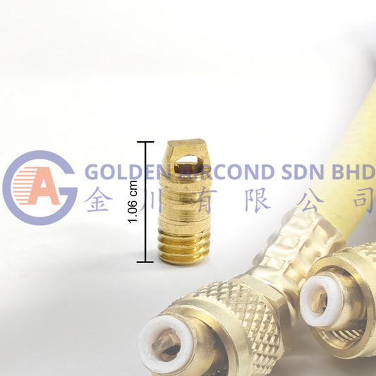 Charging Hose Nipple c/w Screw