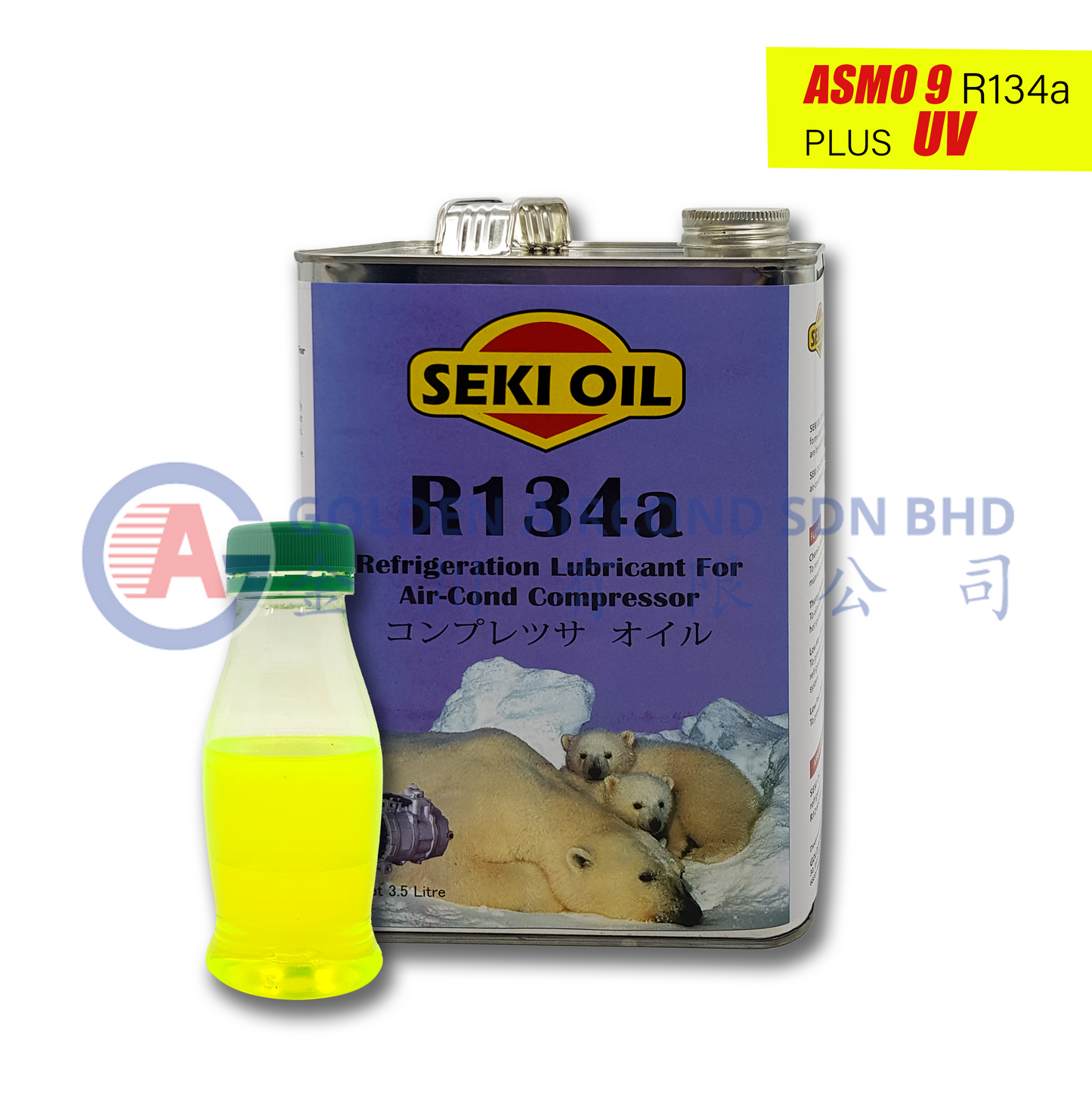 Compressor Oil Asmo Oil 9 Plus UV SO - 3.5L