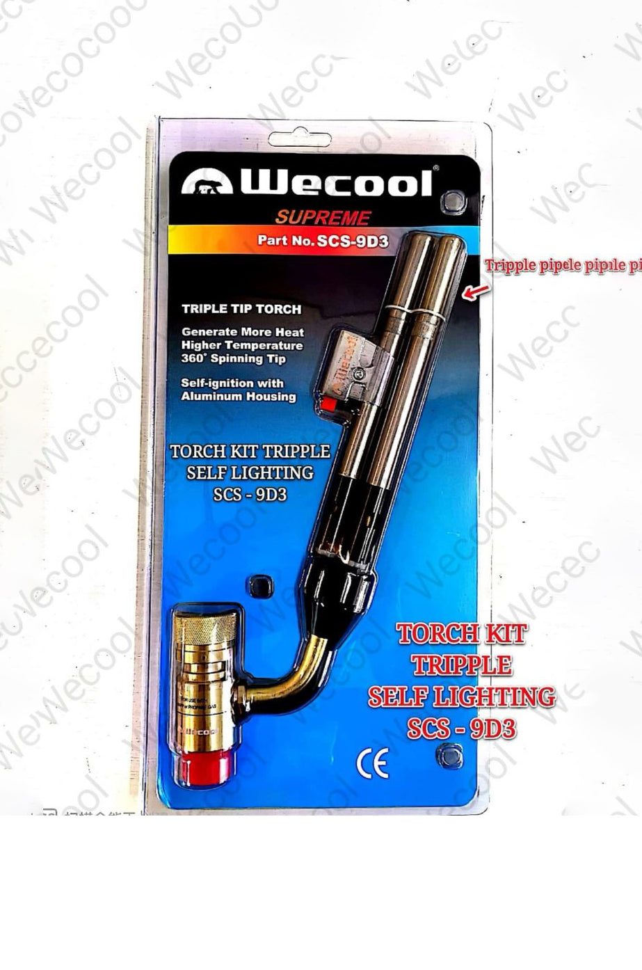 Wecool Triple Torch –  SCS-9D3