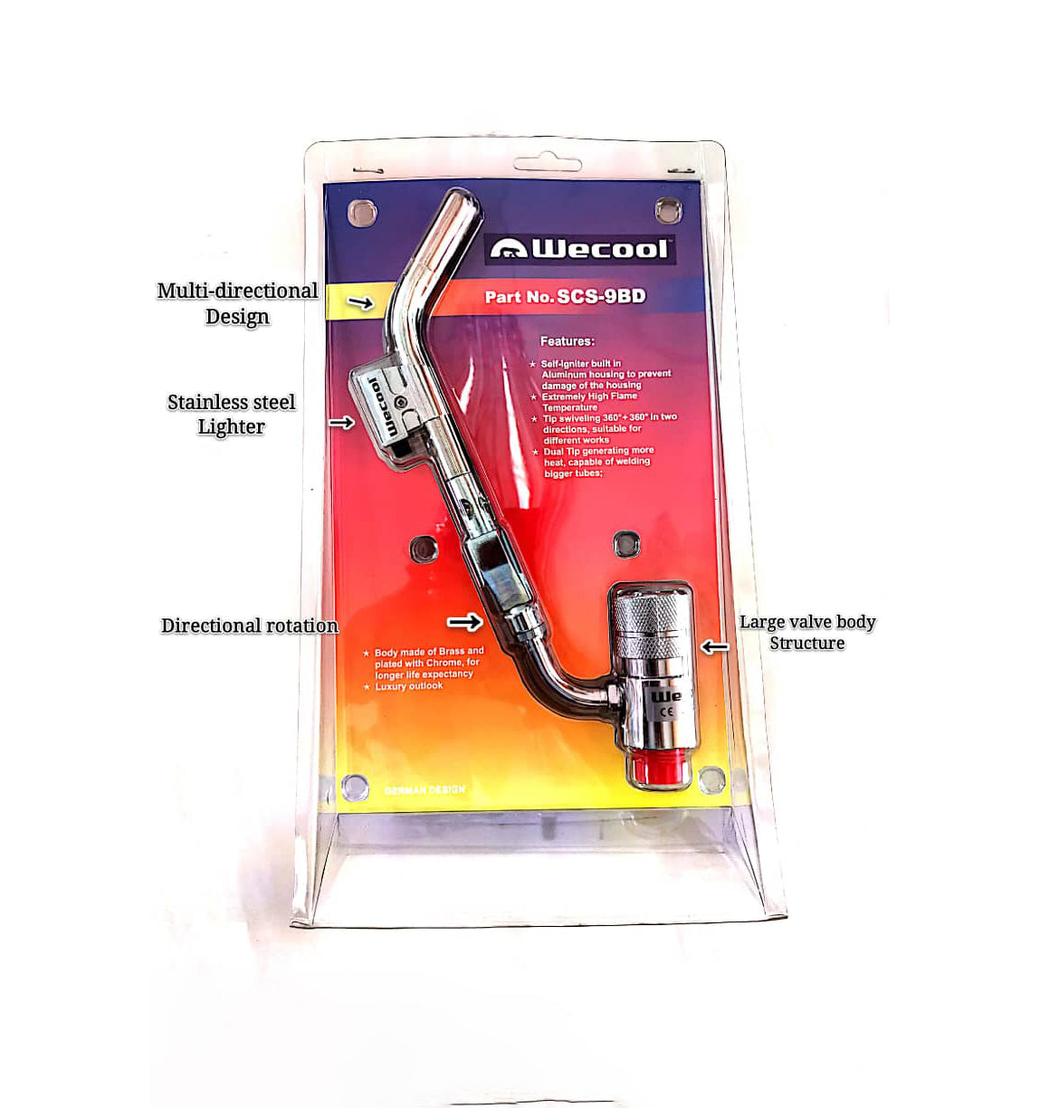 Wecool Double Torch  –  SCS-9BD