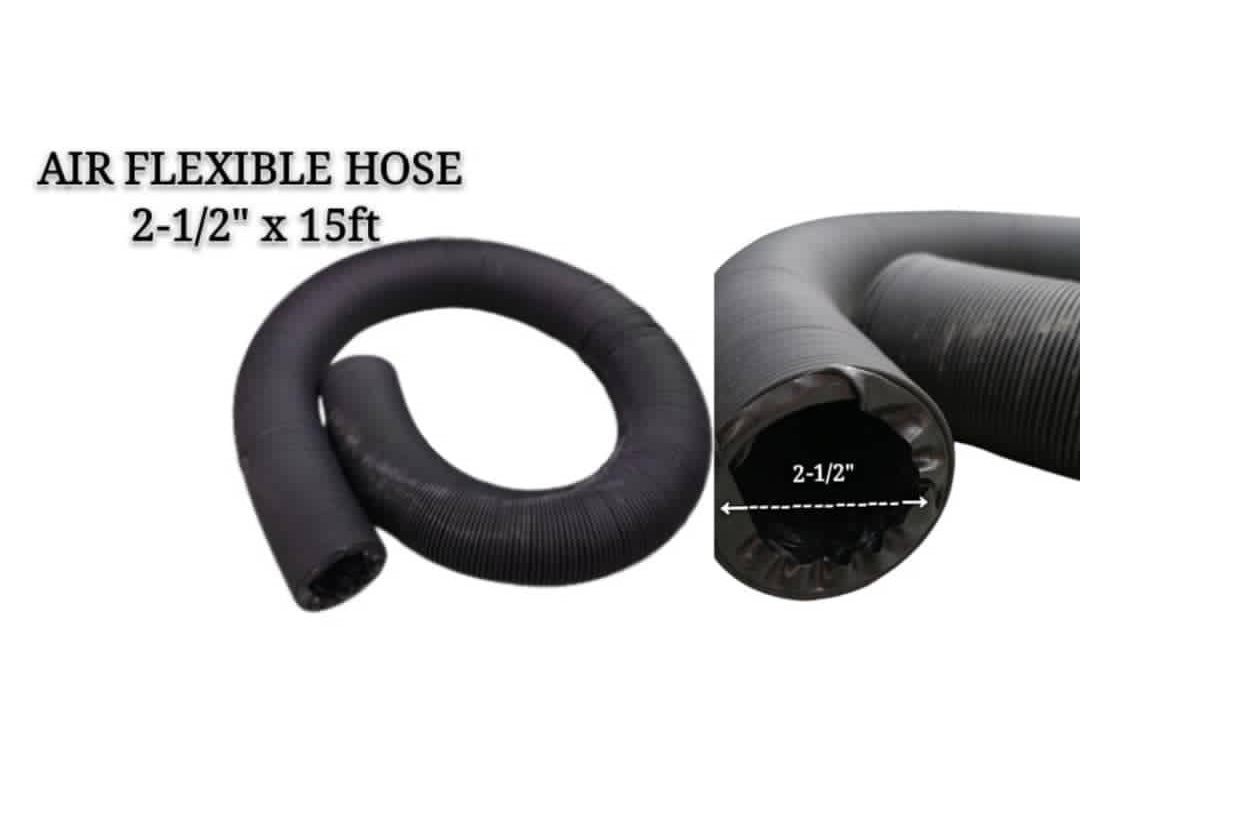 Flexible Air Hose - 2.5" X 15ft