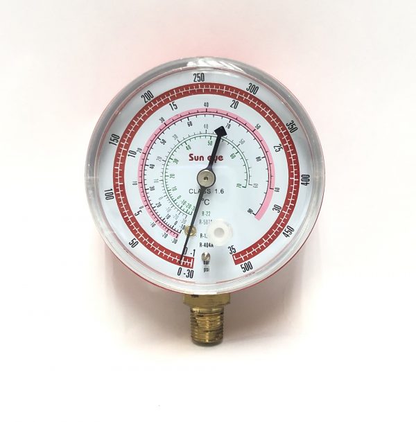 Sun Eye Meter Gauge R22/ R12/ R134A/ R404A - High ( Red )